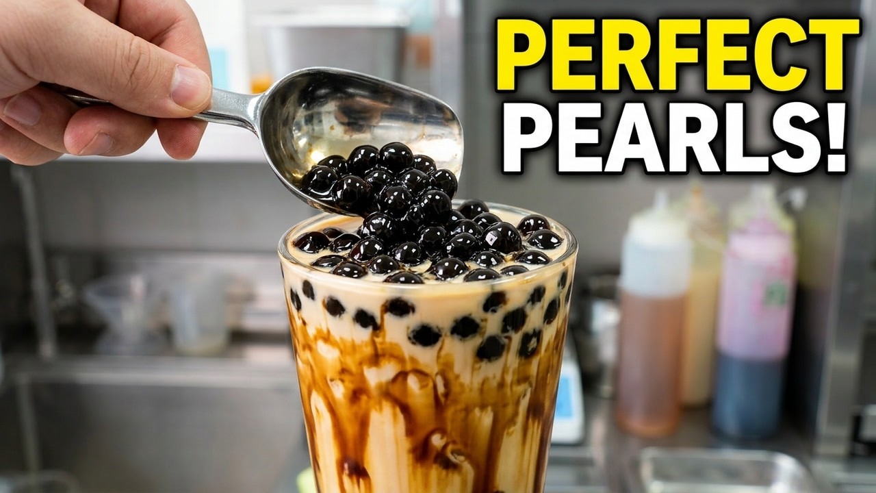 Pearl & Milk Tea Flavoring ASMR | How It’s Made