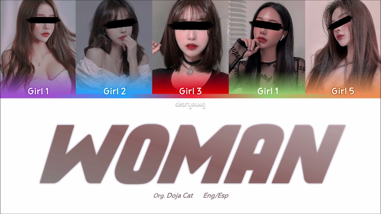 Your Girl Group - 'Woman' (Original Doja Cat) [5 Members] Color Coded Lyrics