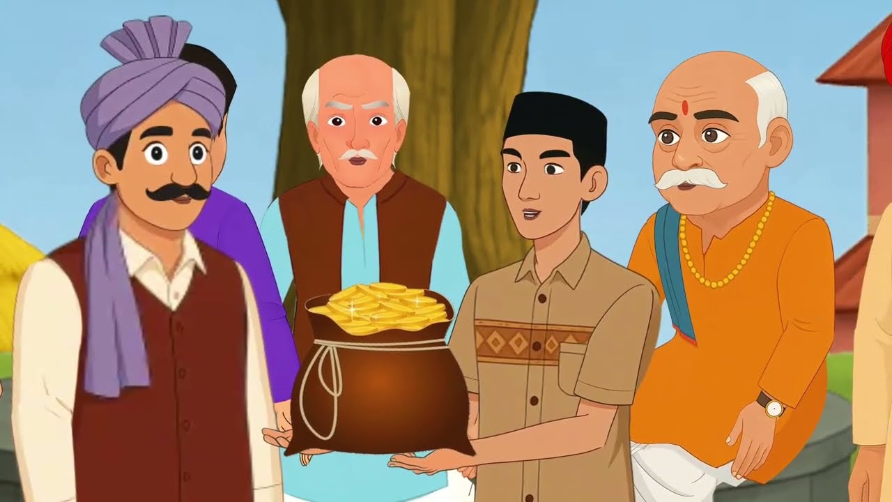 लालची जमीदार || Lalchi Jamidar|| Moral Story in Hindi #moralstory #animation#hindistories #cartoon