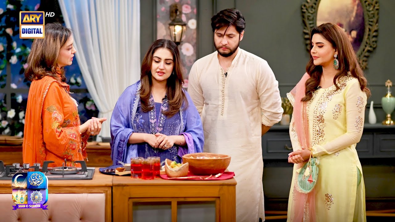 Shan e Suhoor | Cooking segment | Hiba Bukhari | Arez Ahmed