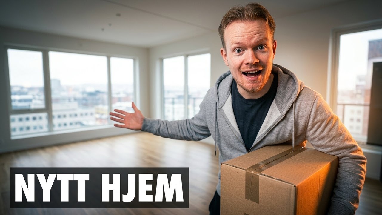 Jeg Flyttet Inn I Ny Leilighet