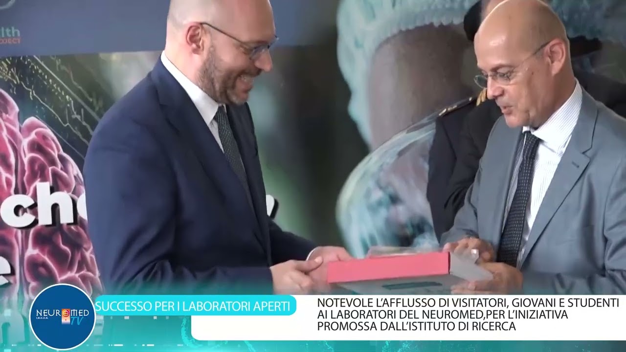 SUCCESSO PER I LABORATORI APERTI AL NEUROMED