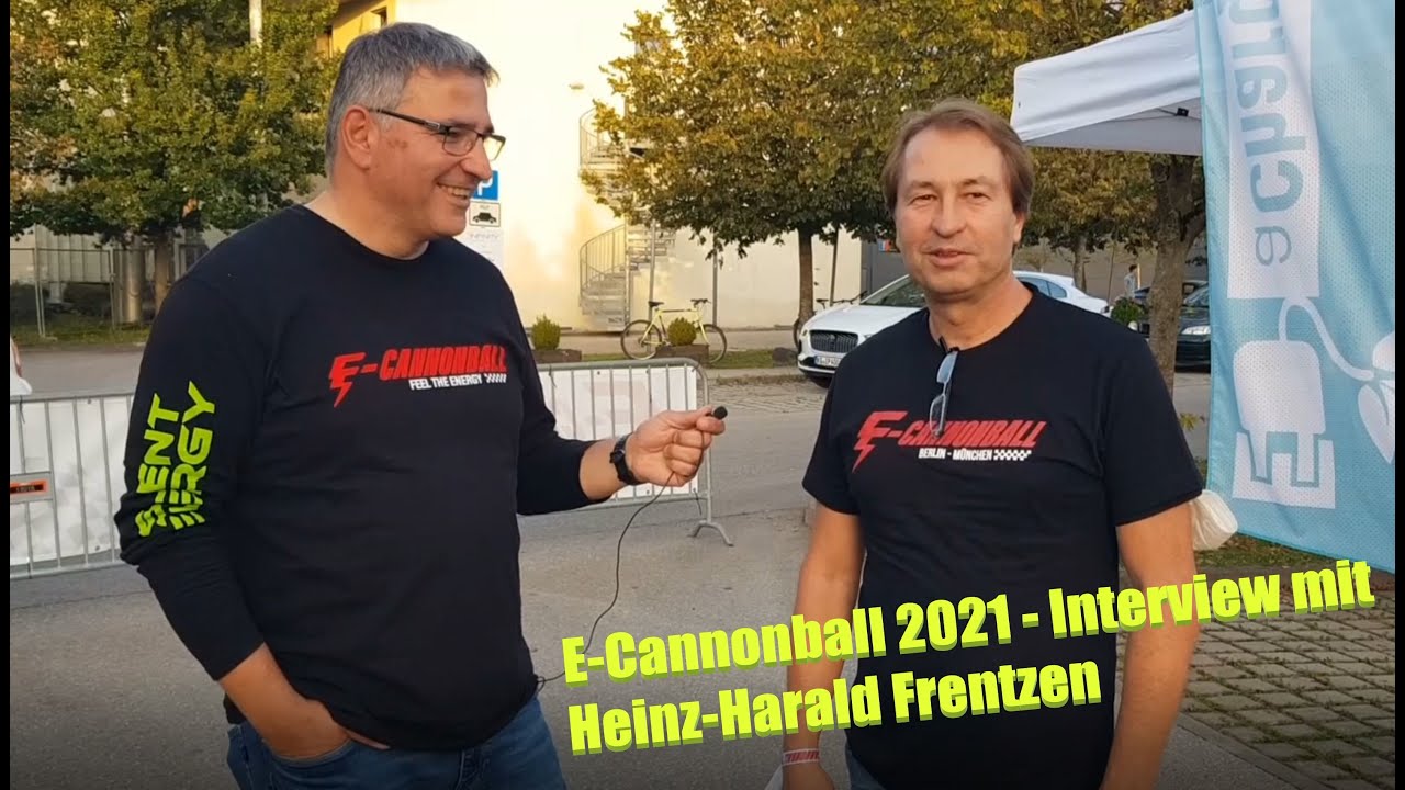 Interview E-Cannonball 2021 Teilnehmer Heinz-Harald Frentzen