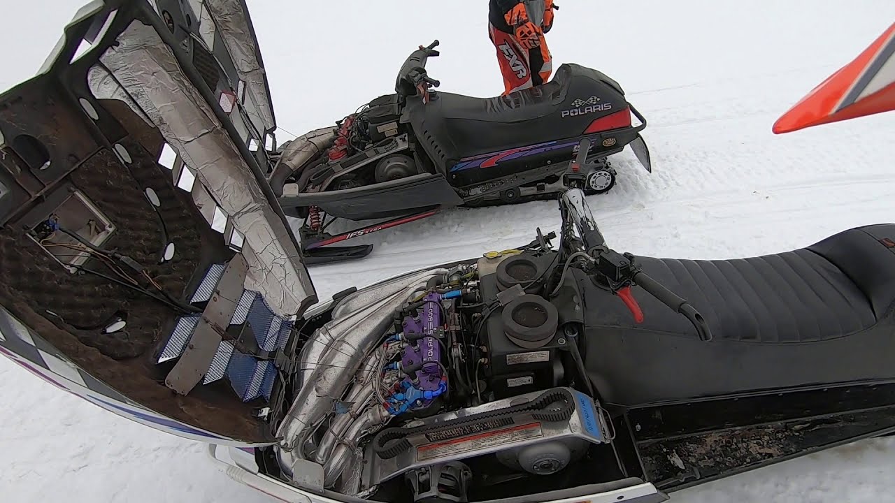 POLARIS 800 STORM @ 115 миль/ч на ROSE