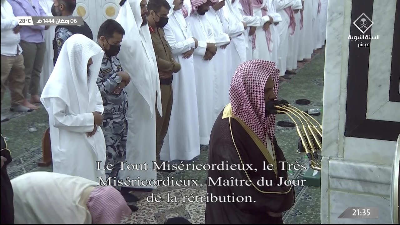 7th Ramadan 1444 Madeenah Taraweeh Sheikh Ahmed Hudhaify