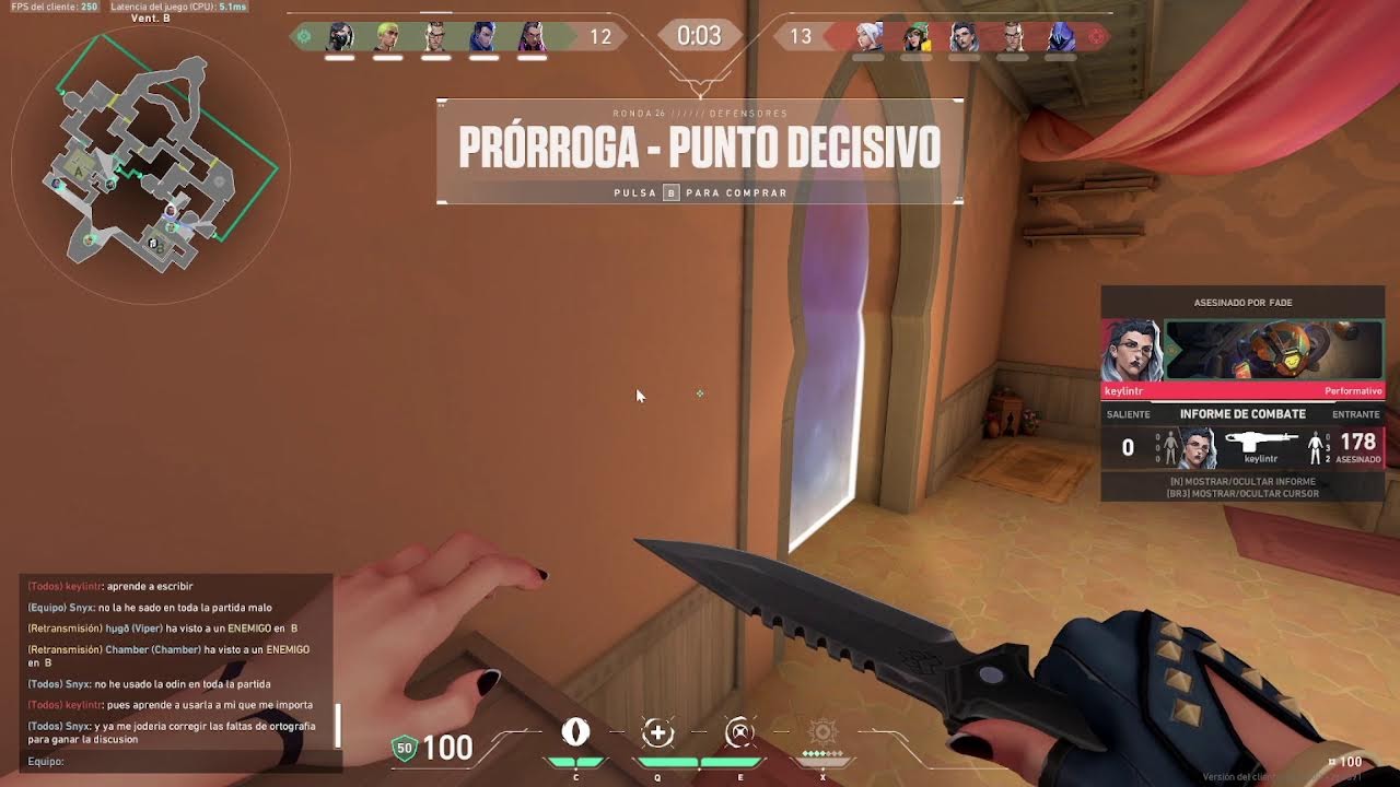 Jugando Valorant