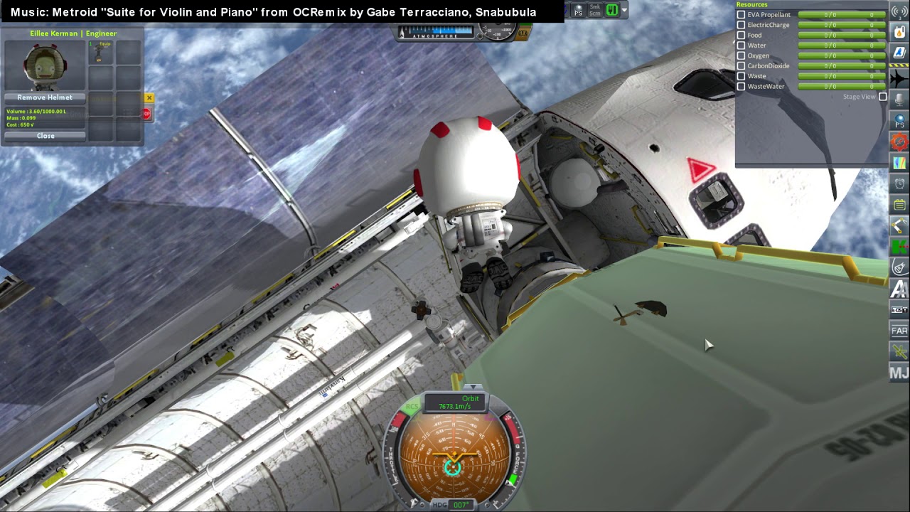 Kerbal Space Program/RO - Full ISS Construction