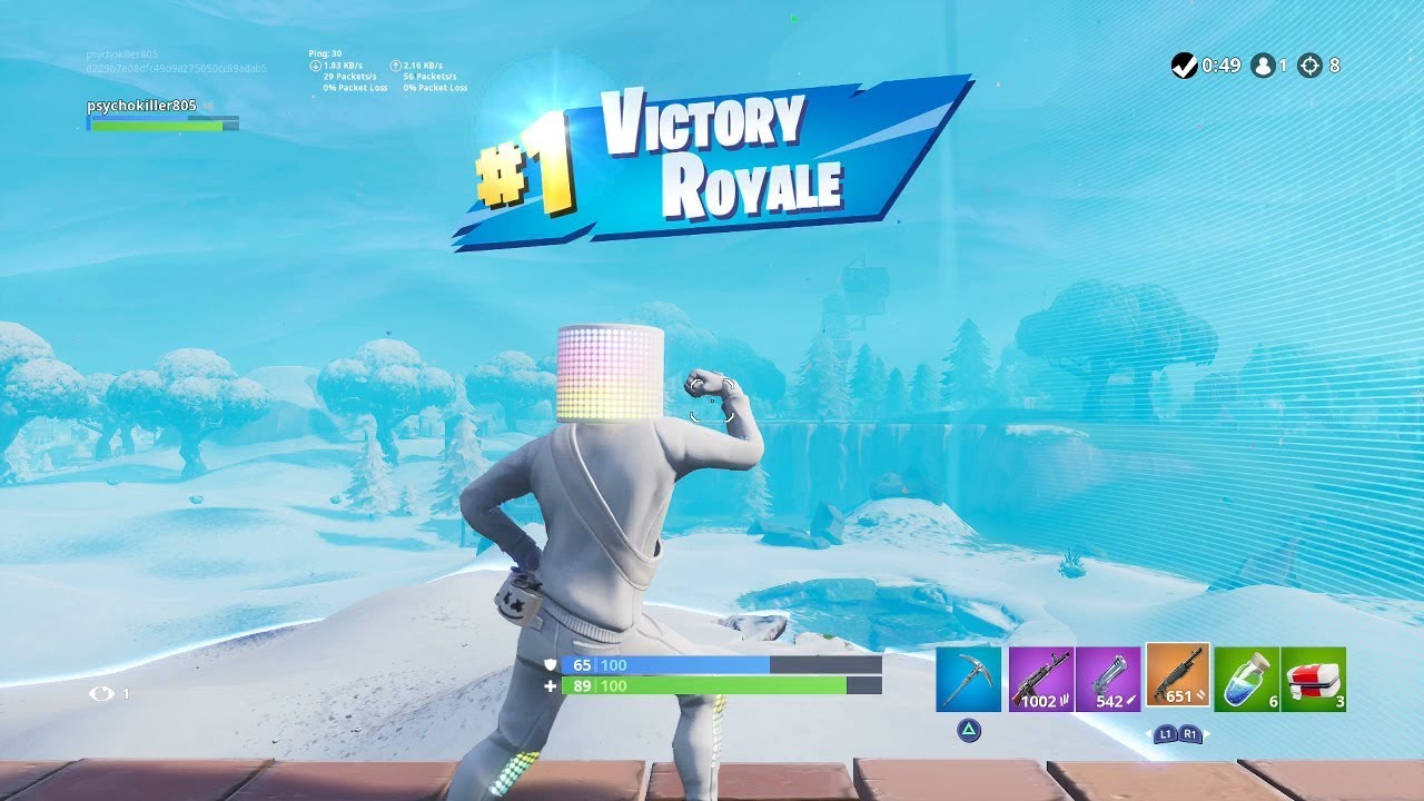*NEW* “MARSH WALK” EMOTE GAMEPLAY Showcase + “MARSHMELLO” SKIN GAMEPLAY | Fortnite Shop SEASON 7