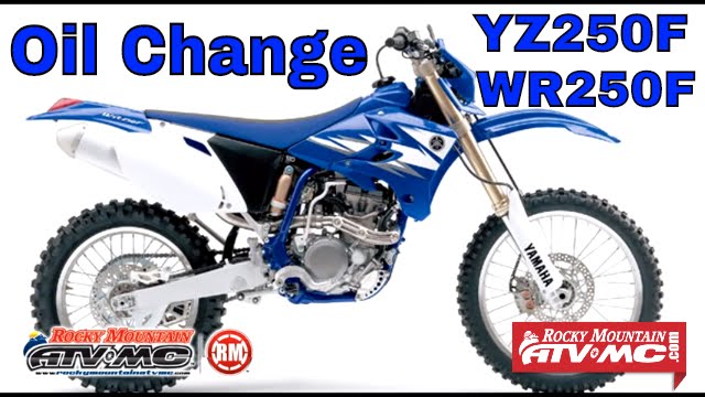 How To Change the Oil on a Yamaha YZ250F and WR250F