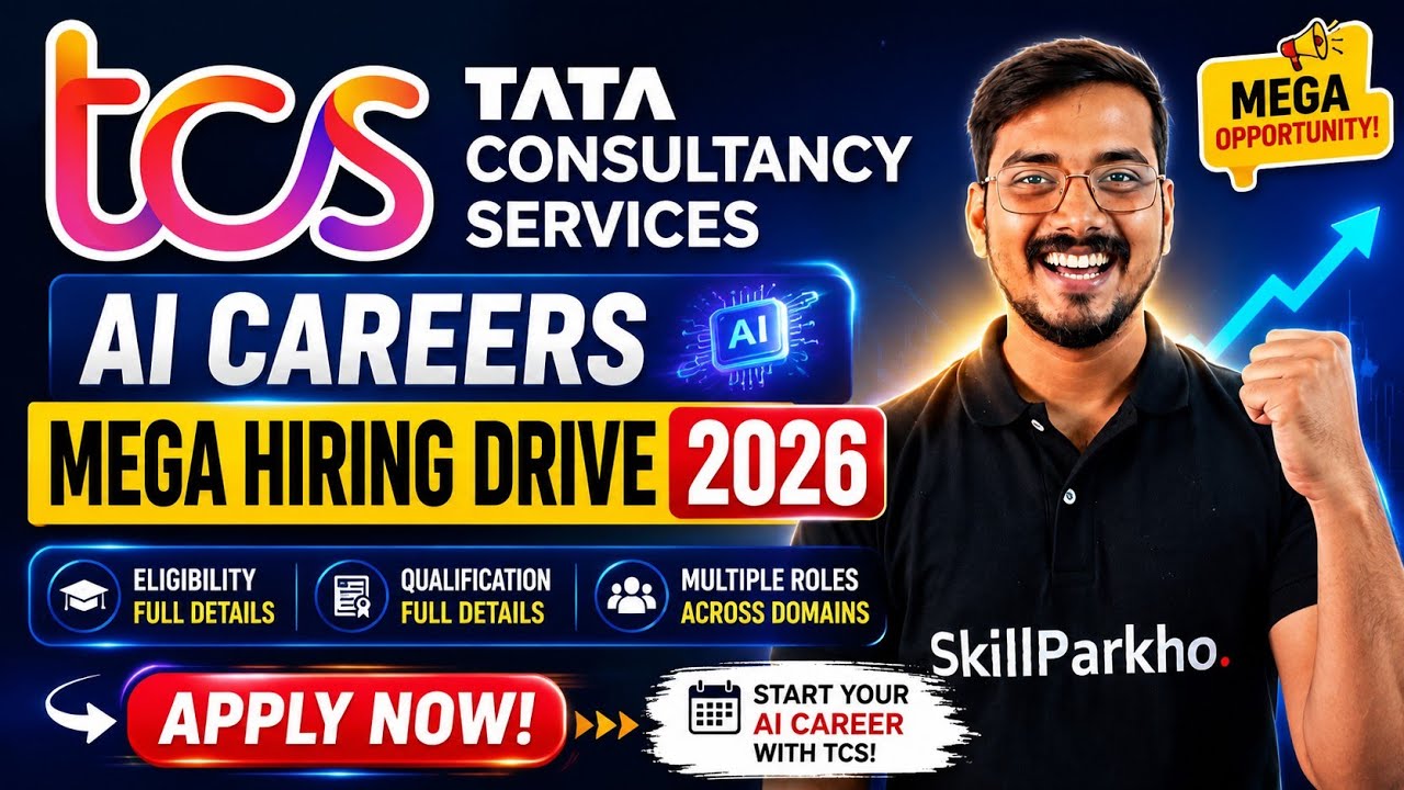 TCS AI Hiring 2026 🚀 Complete Guide | Salary Up To 9 LPA | Apply Now