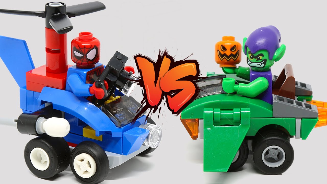 LEGO Super Heroes Aventuras Spiderman vs Duende Verde | Spider Man Lego Animacion