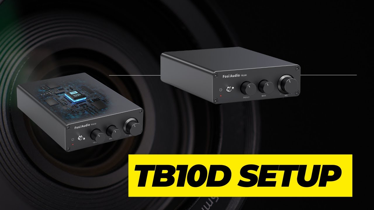How to Connect Passive Speakers to Fosi Audio TB10D [no Bluetooth]?