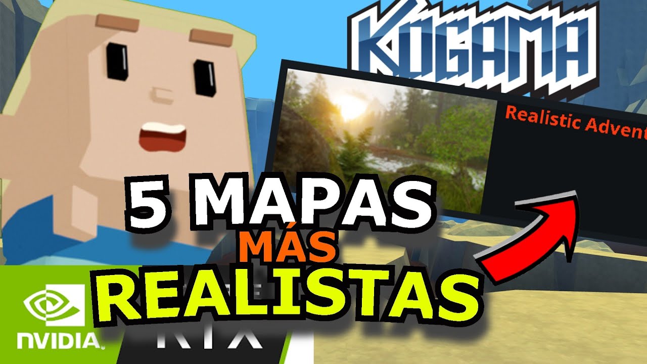 LOS 5 MAPAS MAS REALISTAS DE KOGAMA