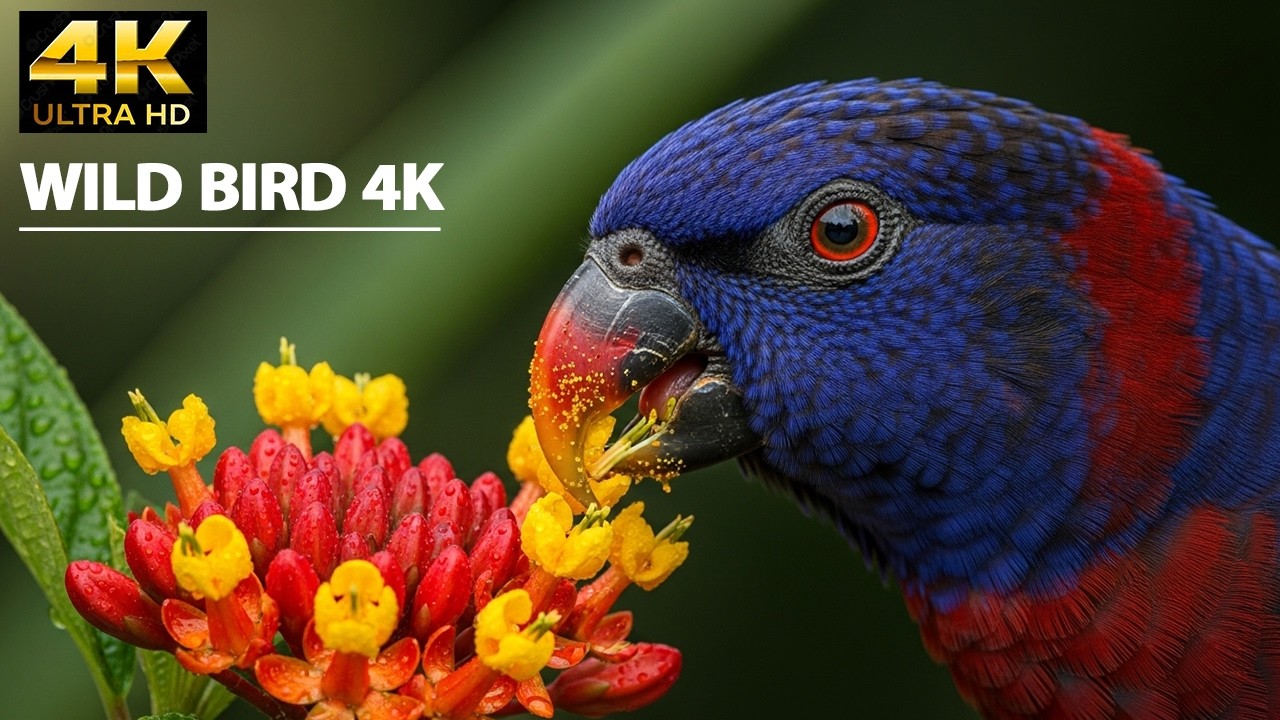 You Won’t Believe These Beautiful Forest Birds! | Nature 4K ||  #ForestBirds #Wildlife4K