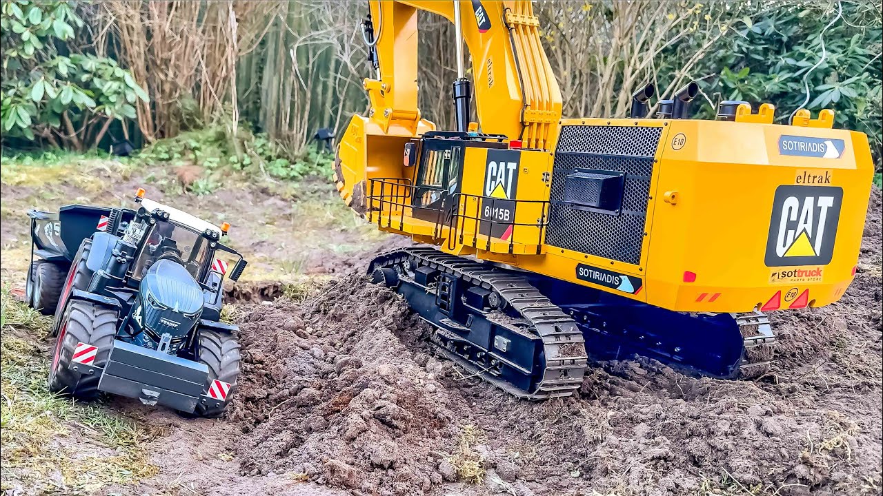 63 KG MONSTER EXCAVATOR, STUNNING RC TRACTORS AND TRUCKS!