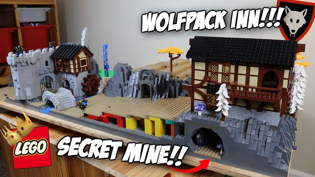 LEGO Castle Wolfpack Inn MOC!! — Обновление сборки №2