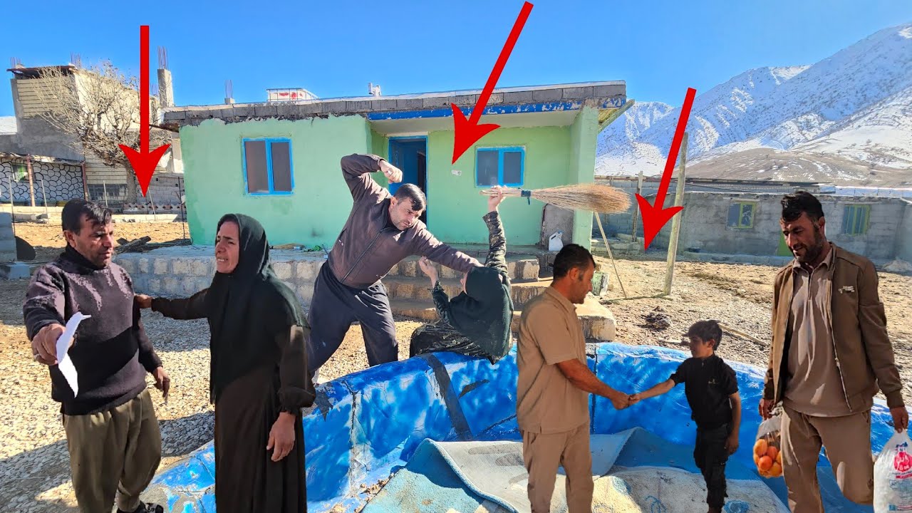 Brother-in-Law Supports a Resilient Nomadic Woman Through the Cold Winter