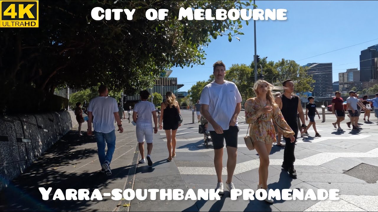 CITY OF MELBOURNE TOUR 2022 | YARRA PROMENADE SOUTHBANK PROMENADE