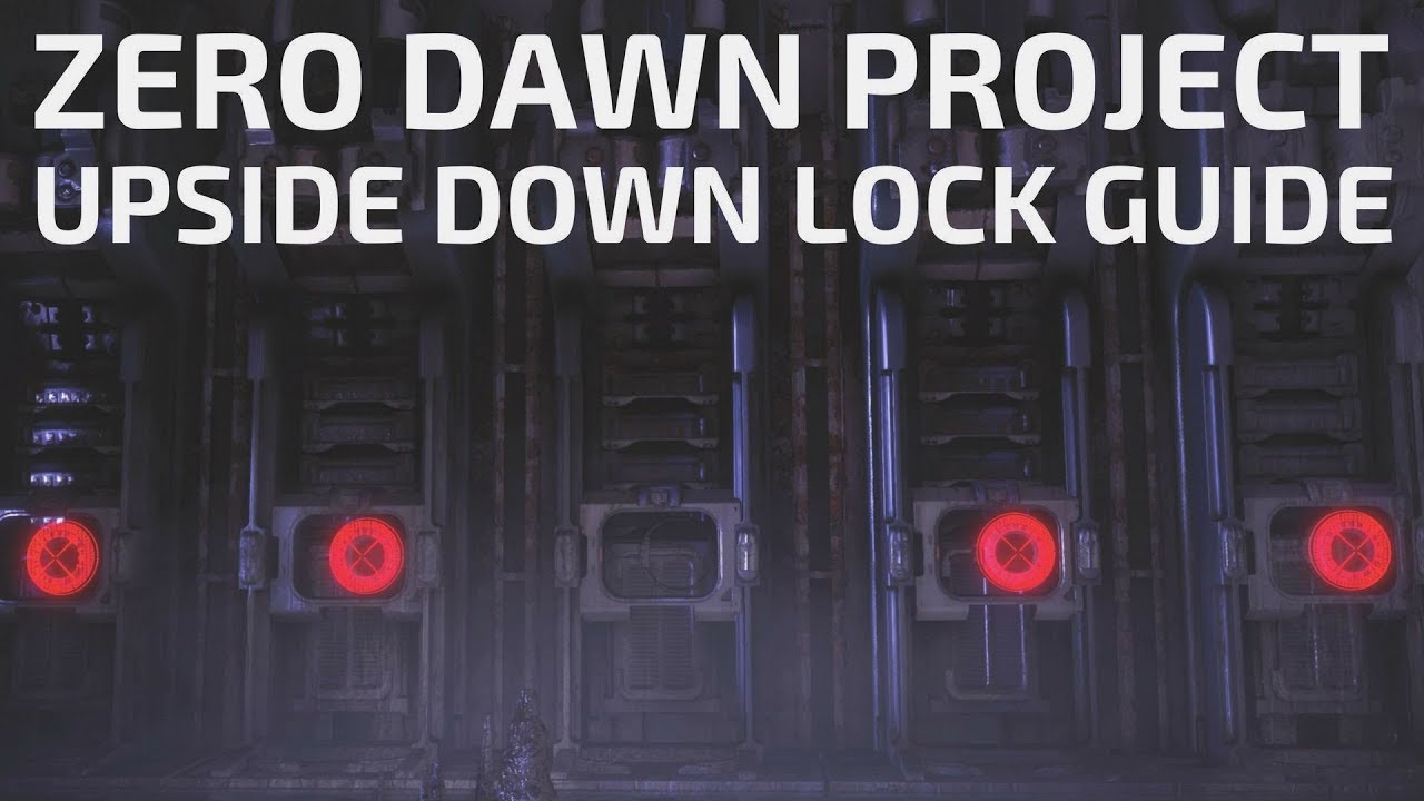Zero Dawn Project 5 Emitter Door Lock Puzzle Deep Secrets Of The Earth Horizon Zero Dawn Game Play
