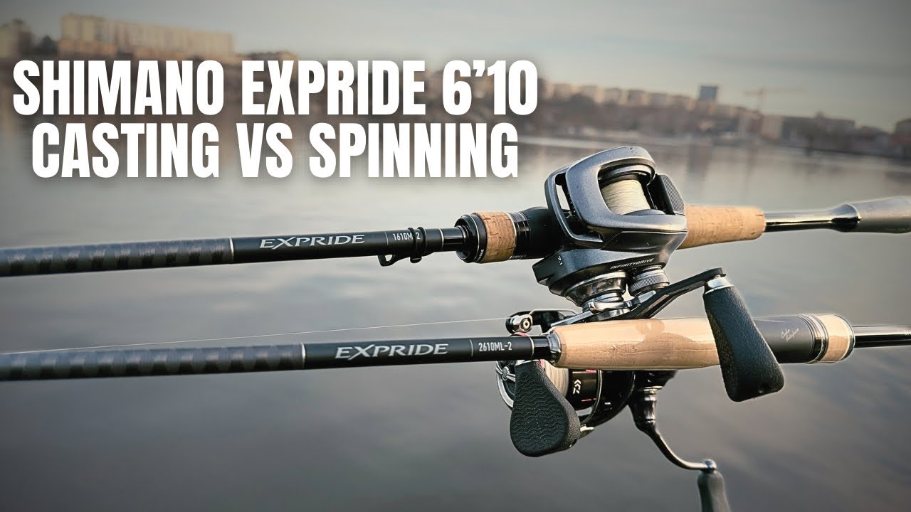 SHIMANO EXPRIDE 6’10M CASTING и 6’10ML SPINNING | СРАВНЕНИЕ