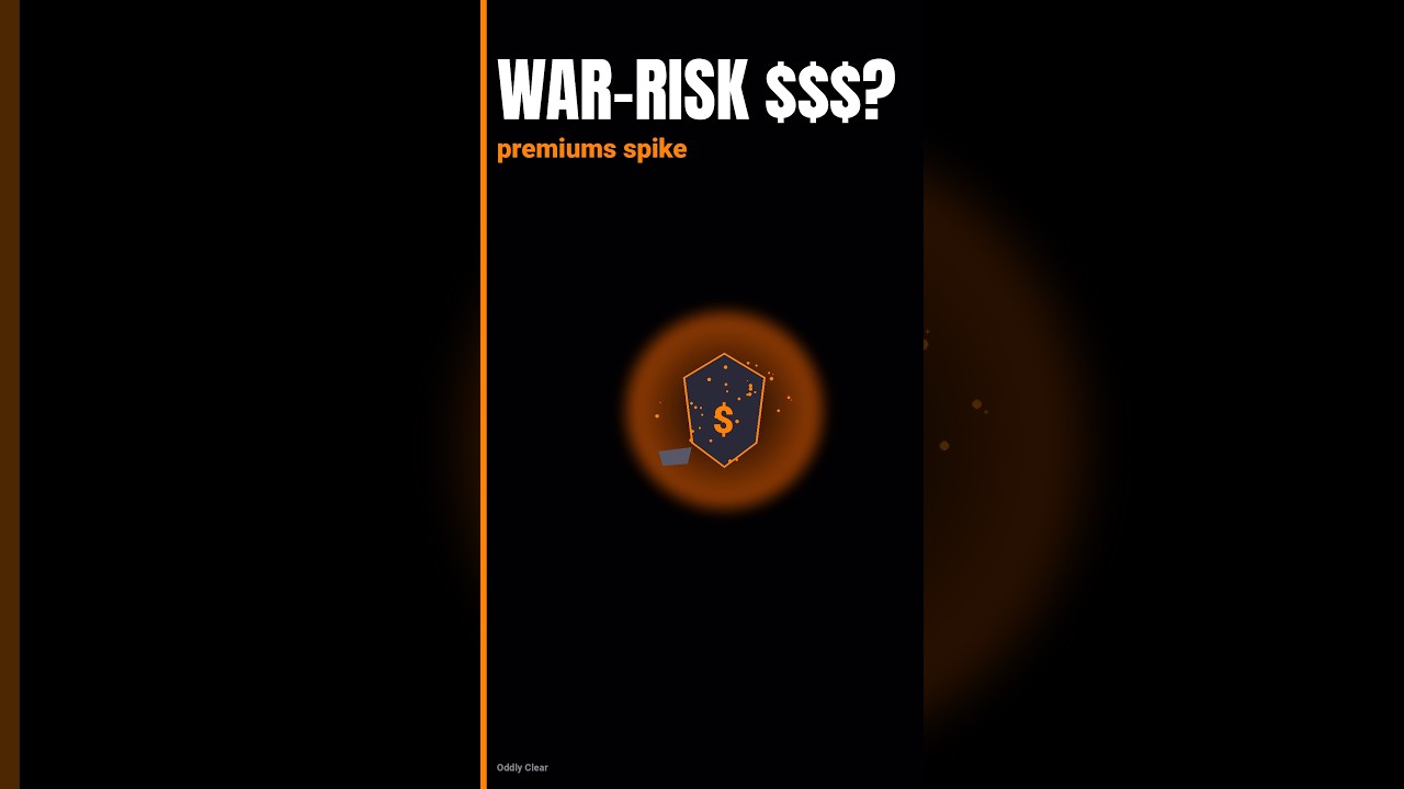 Why War-Risk Insurance Spikes Shipping Costs (Red Sea&ndash;Hormuz)