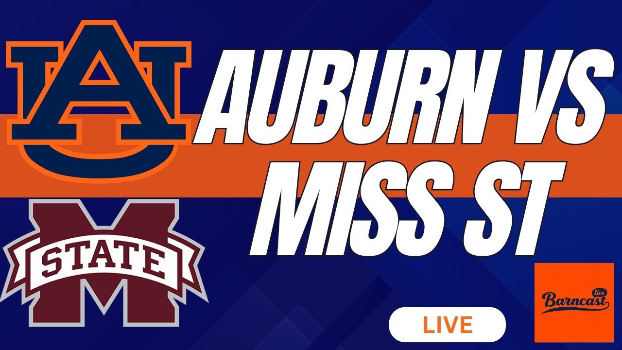 BARNCAST: Auburn vs Miss St HOOPS SEC TOURNAMENT