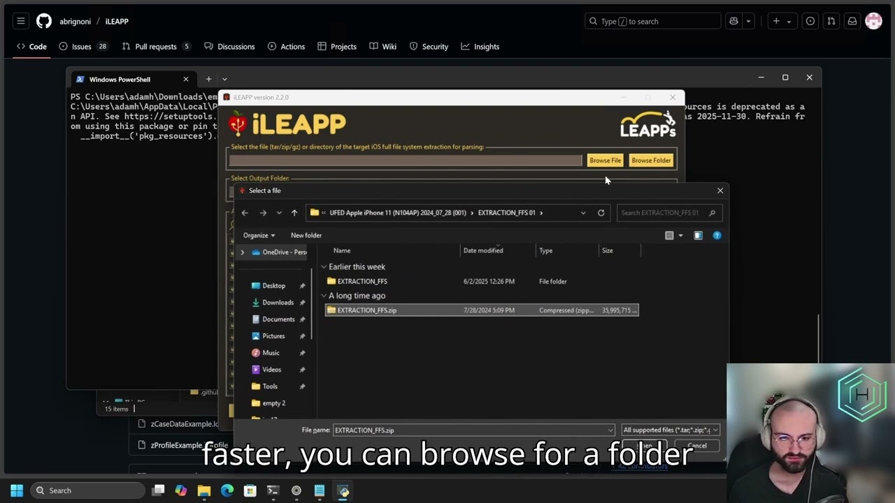 iLEAPP Walkthrough