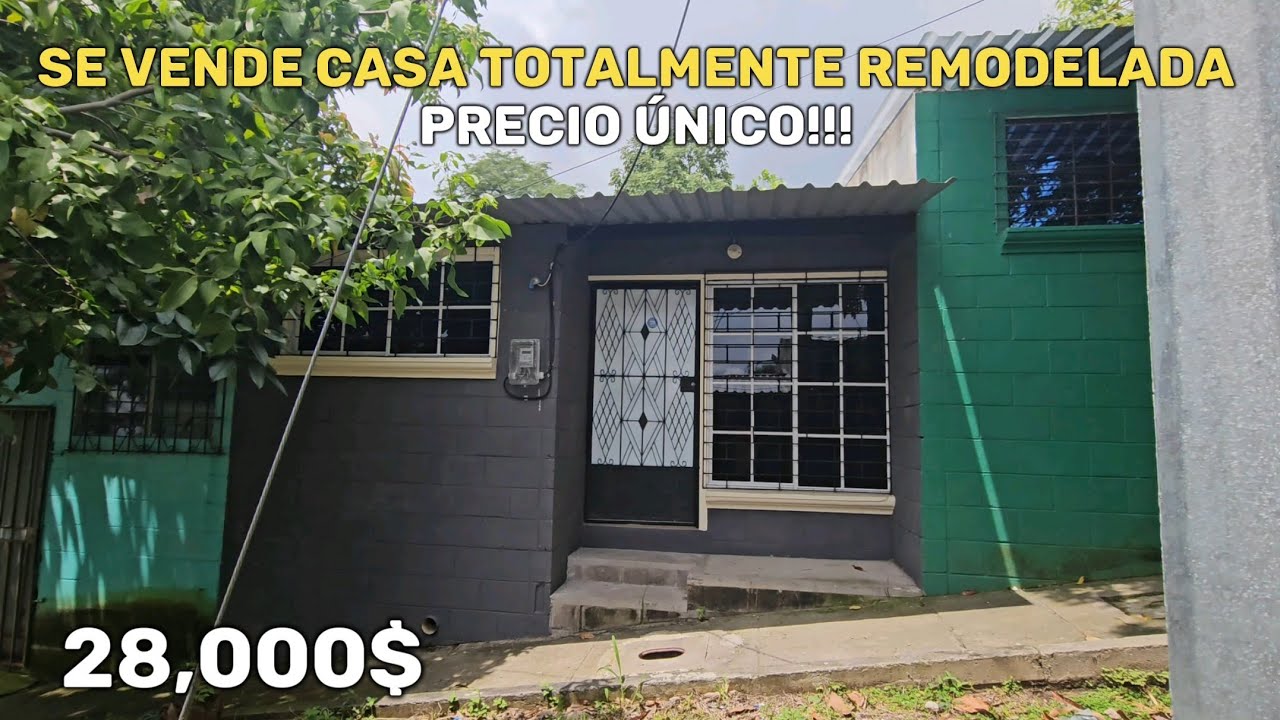 Se VENDE casa con 3 habitaciones| PRECIO ÚNICO