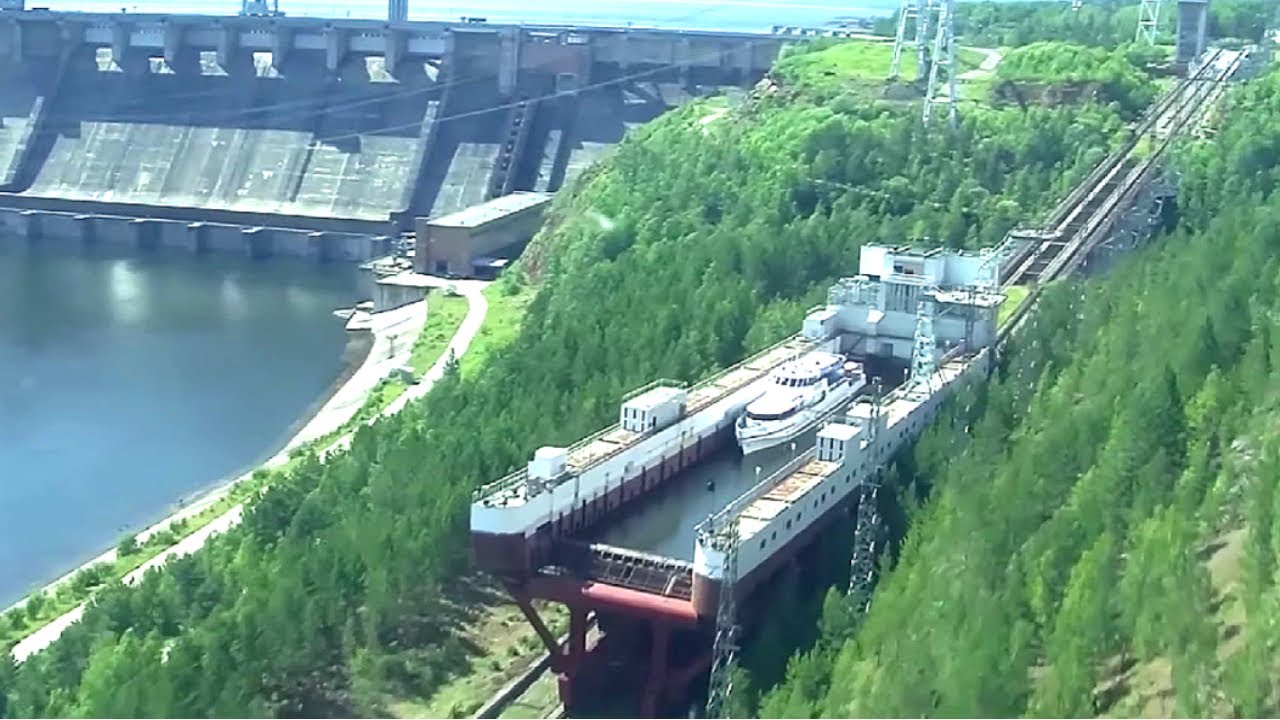 The Remarkable Engineering Of The Krasnoyarsk Dam Ship Lift