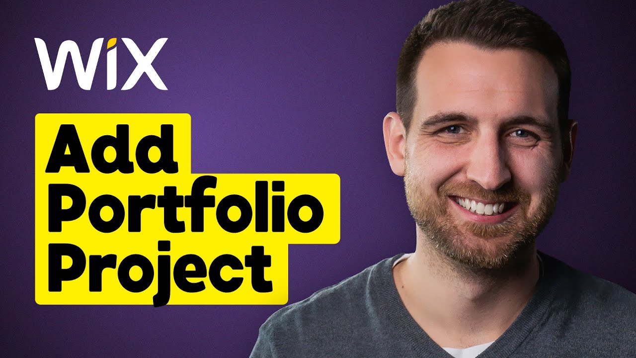 How to Add Portfolio Project on Wix