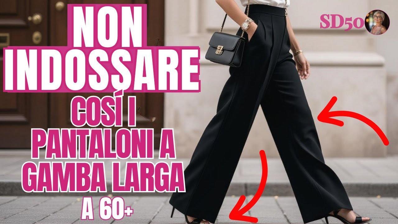 QUALI SCARPE INDOSSARE CON PANTALONI A GAMBA LARGA PER UN LOOK ELEGANTE E SOFISTICATO