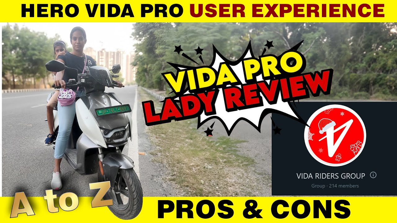 Hero Vida Pro | Lady Review | Pros & cons | User Experience | Tamil