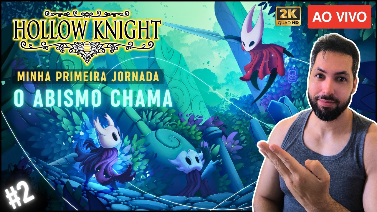 HOLLOW KNIGHT: TOTALMENTE PERDIDO, MAS COMPLETAMENTE VICIADO NESTE JOGO! | #02