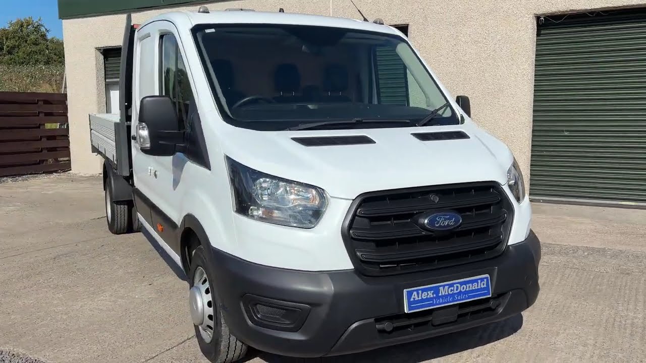 For Sale 2021 21 Ford Transit 350 Leader RWD L3 double cab Tipper Glasgow New & Used Van sales