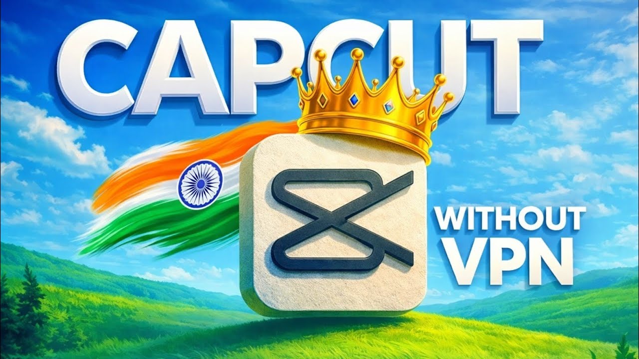 CapCut Bina VPN Chal Gaya?! 😲2026 New Trick | No Internet Problem Solve