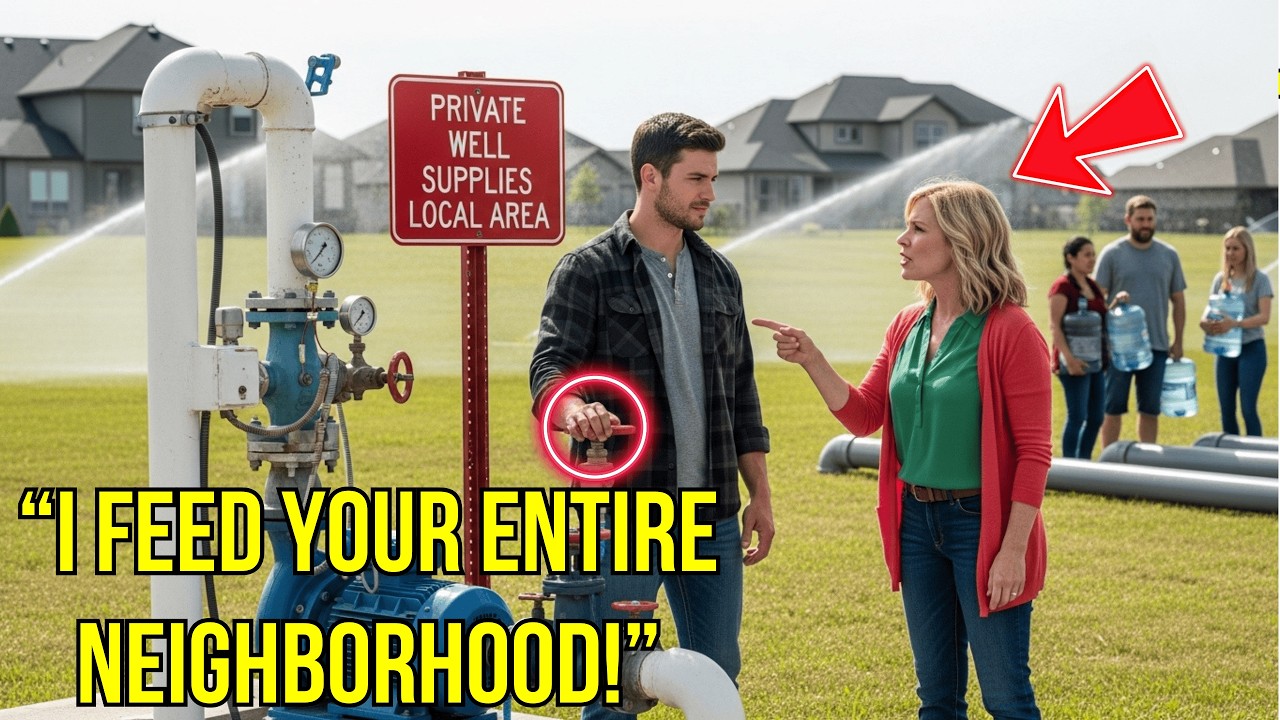HOA President Shut Off My Water Then Realized I Own the Well That Feeds Their Entire Neighborhood