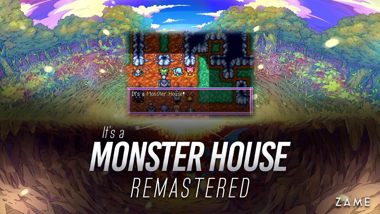 Monster House: Remastered ► Pokémon Mystery Dungeon: Red & Blue Rescue Team