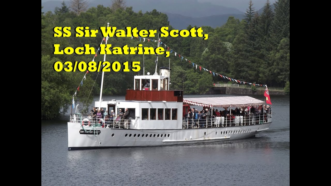 SS Sir Walter Scott, Loch Katrine, 03/08/2015
