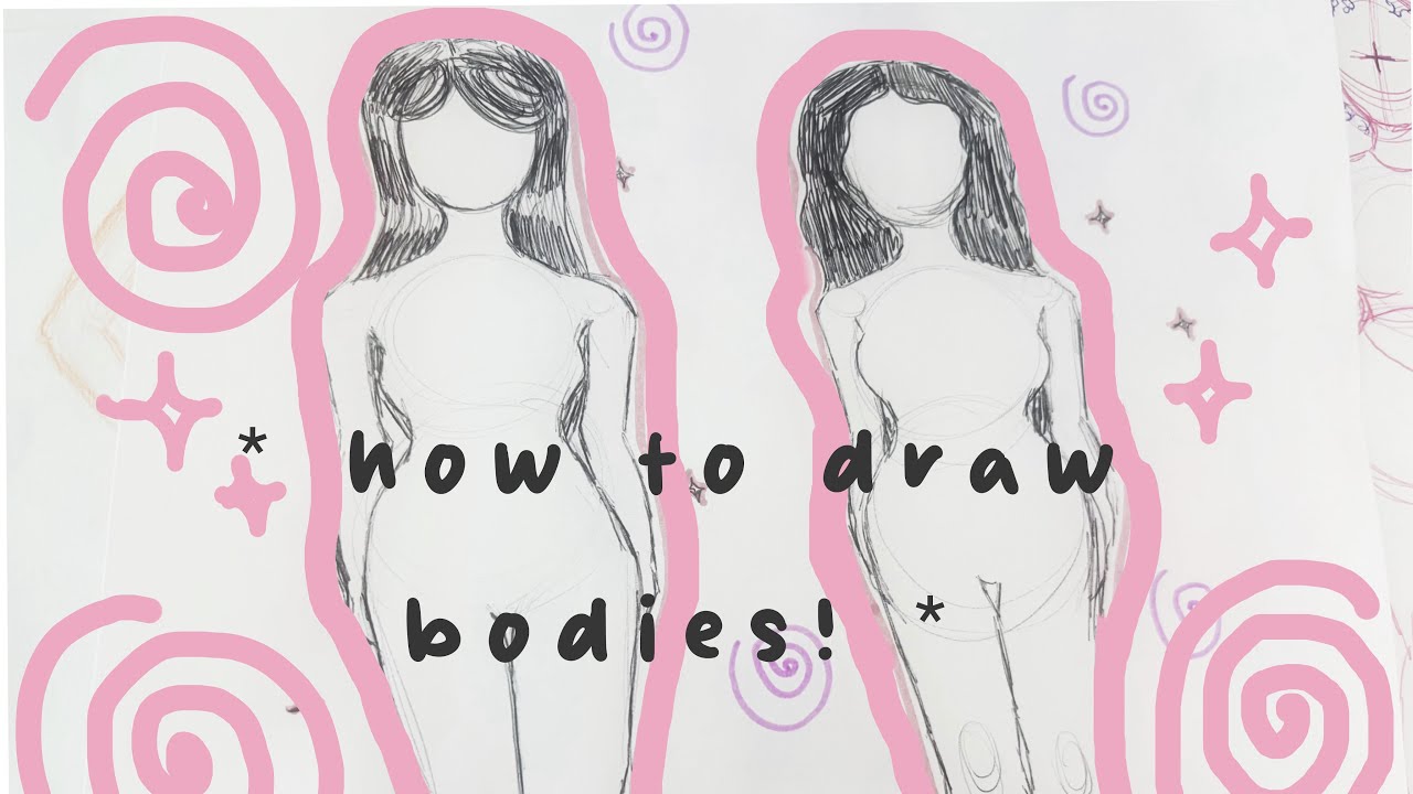 how to draw / sketch bodies! ✍🏼 anatomy studies 📚 💕    #howtodrawbodies 