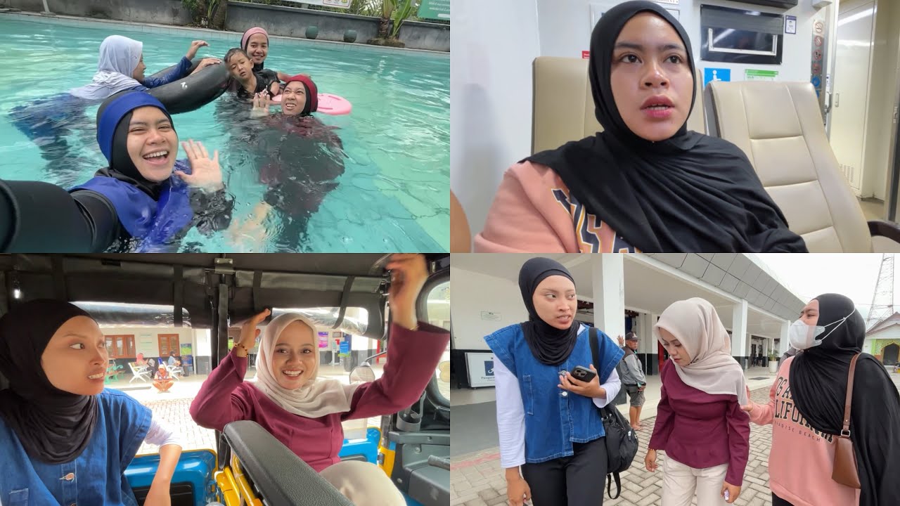 KESERUAN MBAK JES & KELUARGANYA SEBELUM PAMIT PULANG - Jemput mba jes yeayy sampai cepu 🥰💃🏻