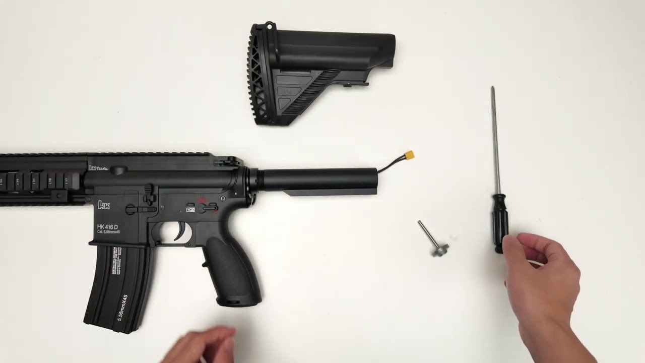 Gel Blaster Stock Assembly Guide | For air freight #gelblaster