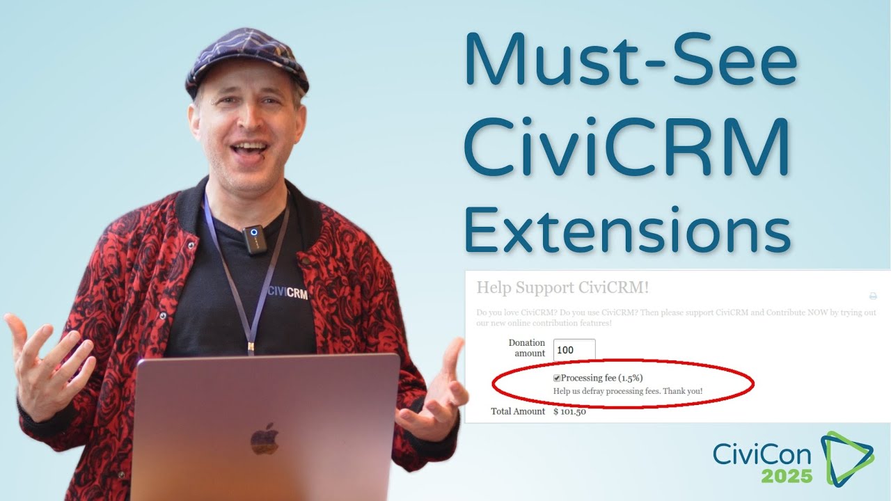 Must-See Extensions for CiviCRM - Jon Goldberg