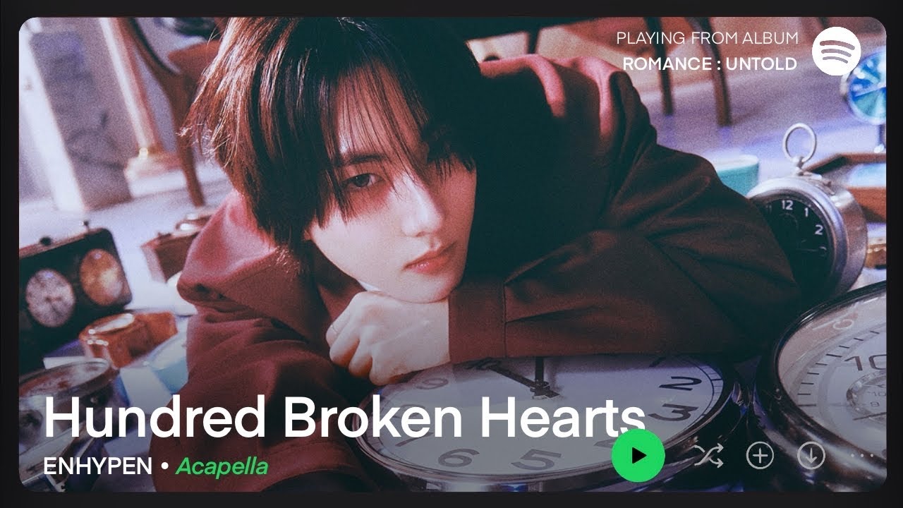 ENHYPEN — Hundred Broken Hearts (Clean Acapella/Vocals Only)