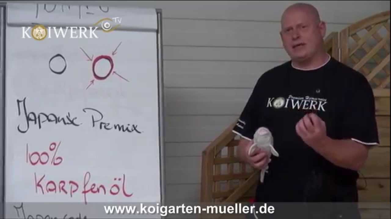 Das Beste Koifutter von Koiwerk - Koigarten M&uuml;ller