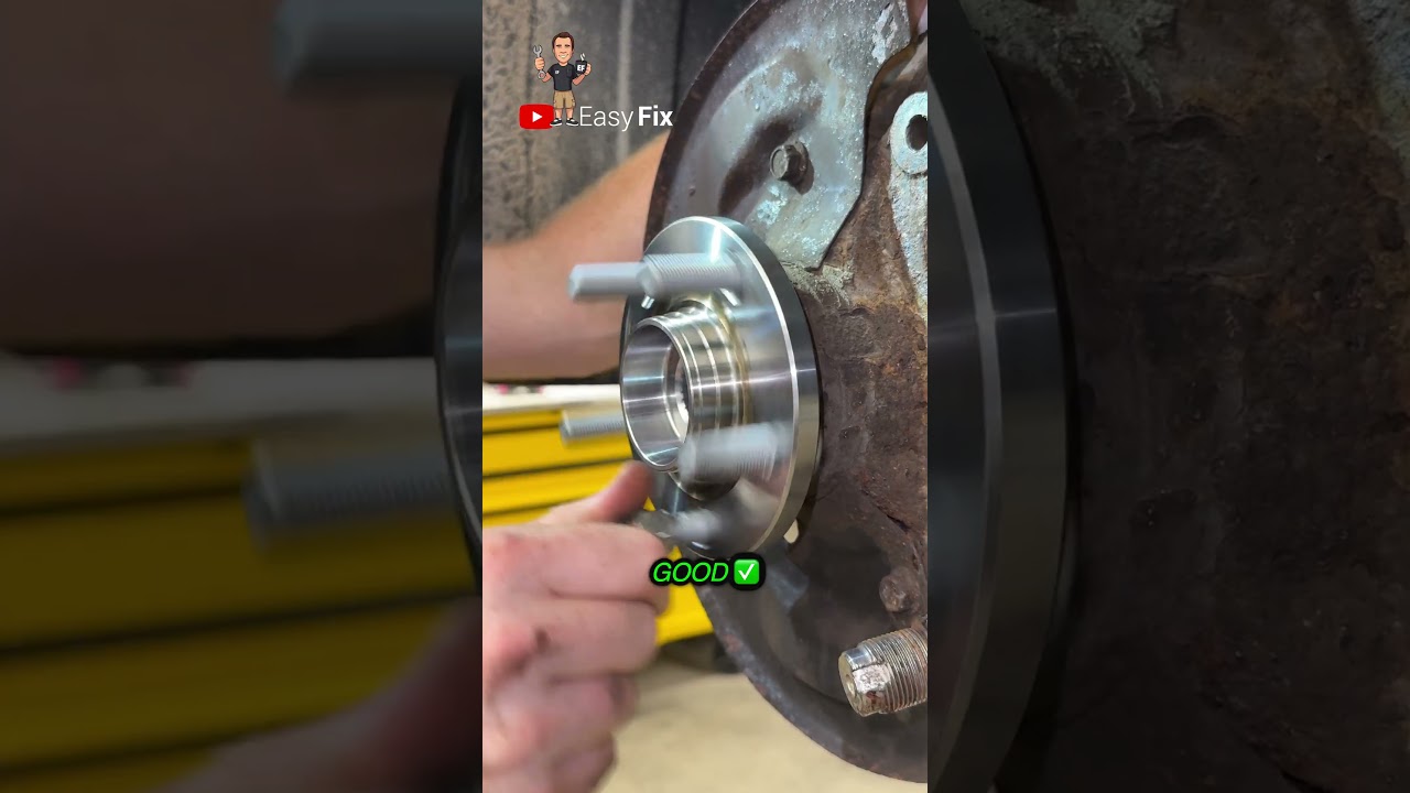 BAD GOOD WHEEL BEARING