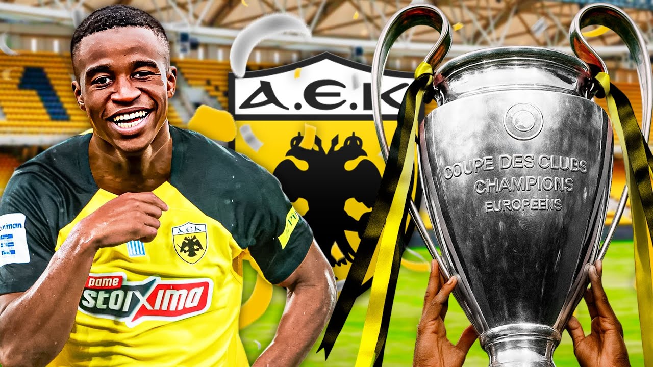 I Rebuilt AEK Athens Into Champions League Winners In FM24!