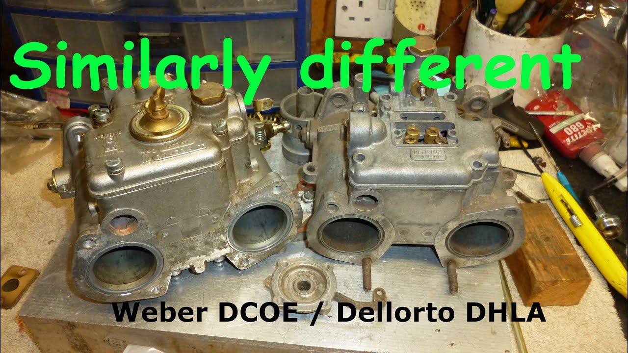 Каковы сходства и различия между углеводами Weber DCOE и Dellorto DHLA?