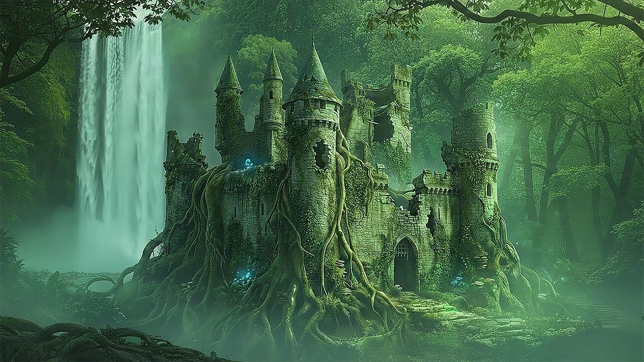 Medieval Castle Ambience | Celtic Harp & Flute for Reading, Writing, Study & Focus