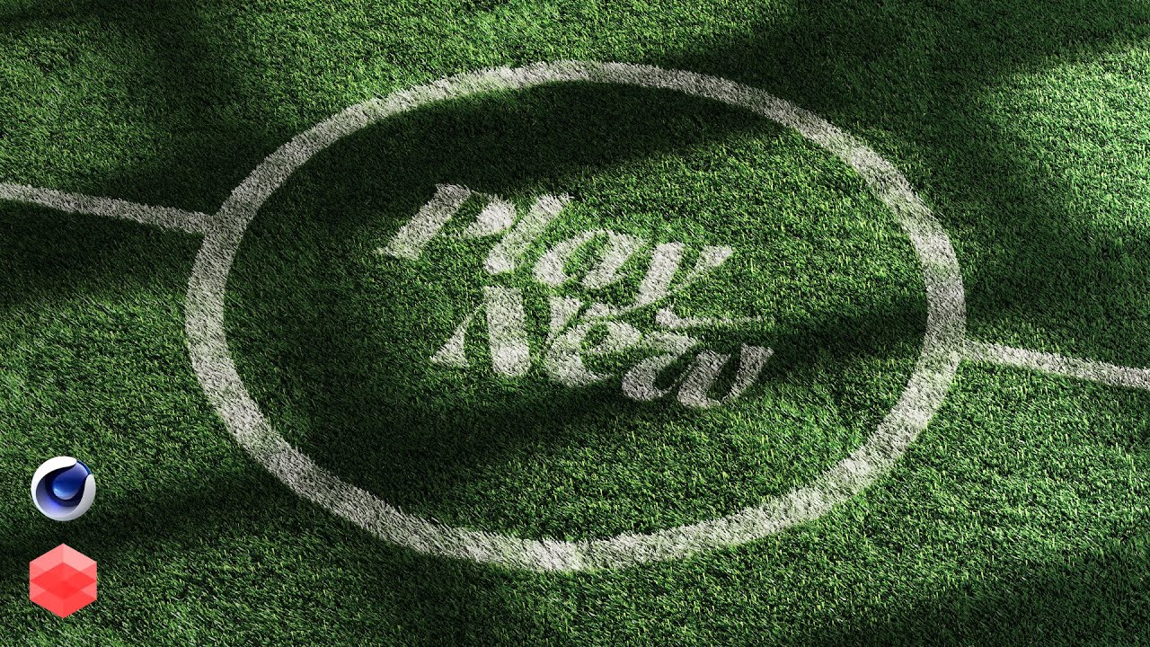 Stylish Grass Render - Cinema4D & Redshift Breakdown