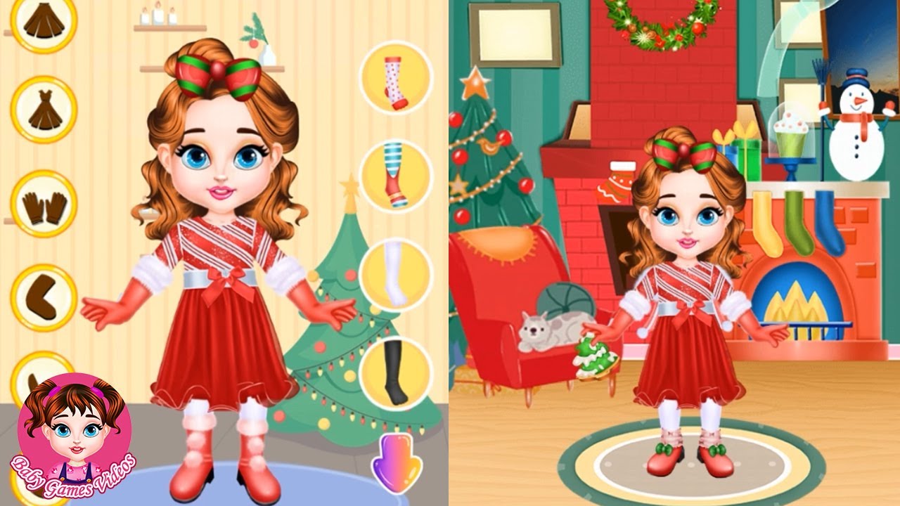 Baby Taylor Christmas Dress Up - Baby Taylor Games Episode - Baby Games